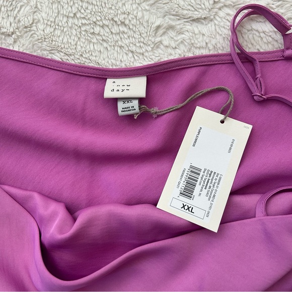 NWT A New Day - Elegant Lilac Purple Pink Maxi Dress - Picture 4 of 9